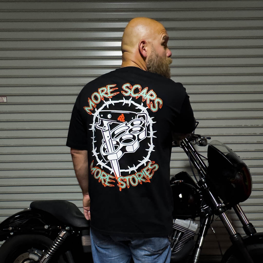 More Scars More Stories T-Shirt