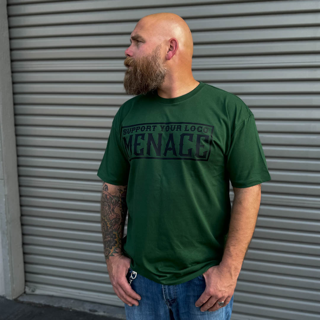 Support Your Loco Menace T-Shirt.