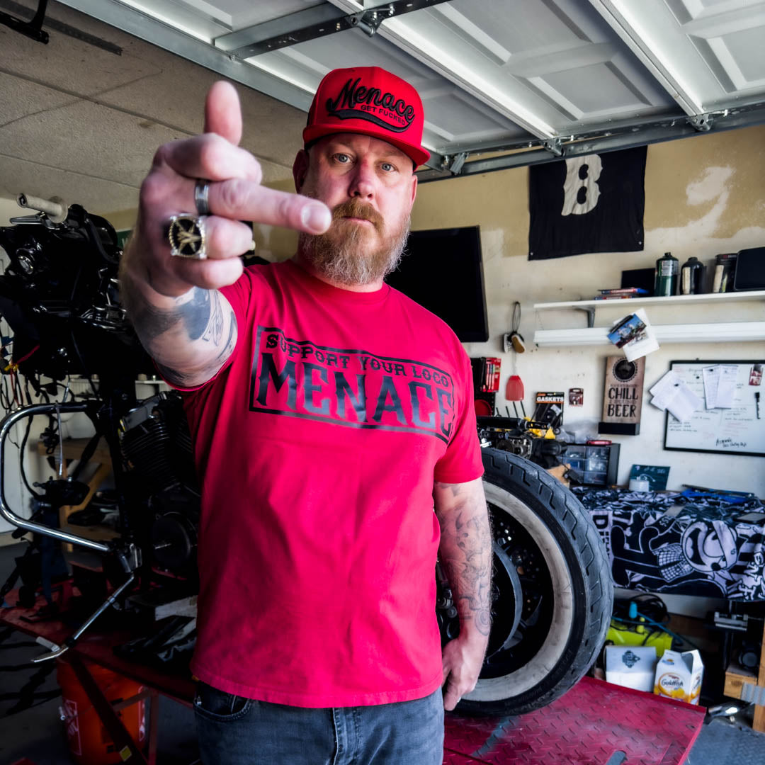 Support Your Loco Menace T-Shirt.