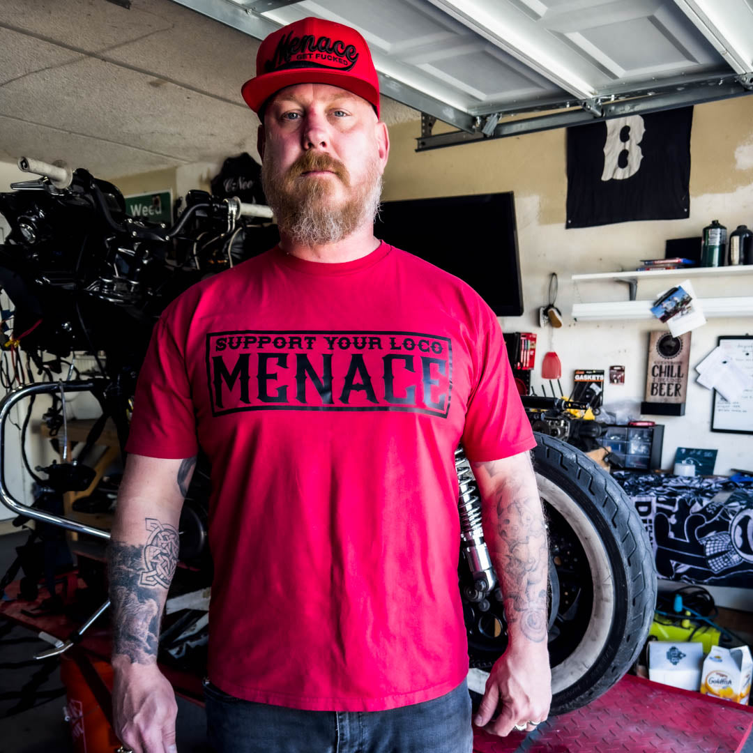 Support Your Loco Menace T-Shirt.