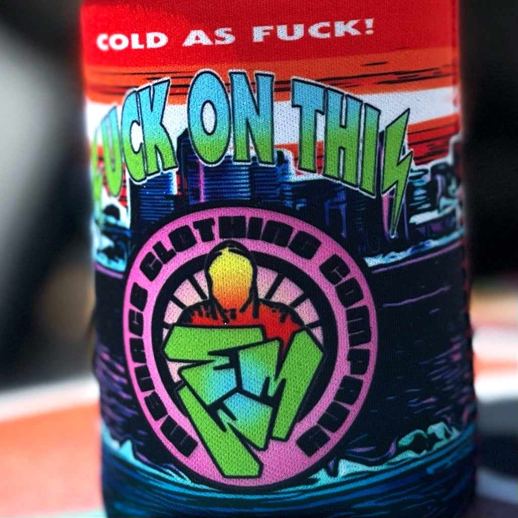 Commemorative Live Fast Rally 5 Koozie