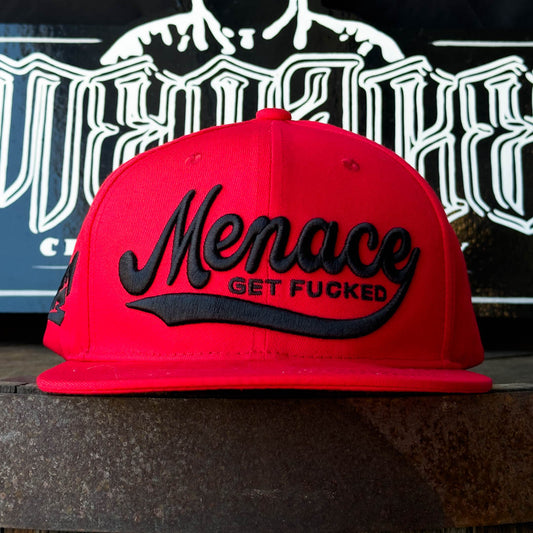 Menace Clothing Get Fucked Snapback Hat
