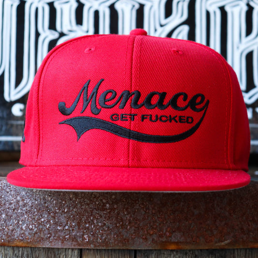Menace Clothing Get Fucked Snapback Hat